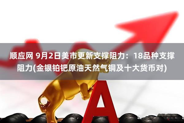 顺应网 9月2日美市更新支撑阻力：18品种支撑阻力(金银铂钯原油天然气铜及十大货币对)