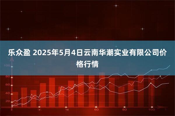 乐众盈 2025年5月4日云南华潮实业有限公司价格行情