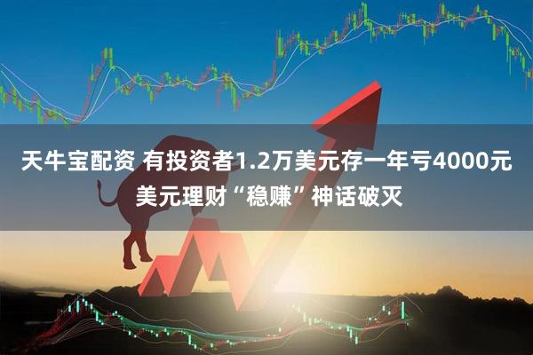 天牛宝配资 有投资者1.2万美元存一年亏4000元 美元理财“稳赚”神话破灭